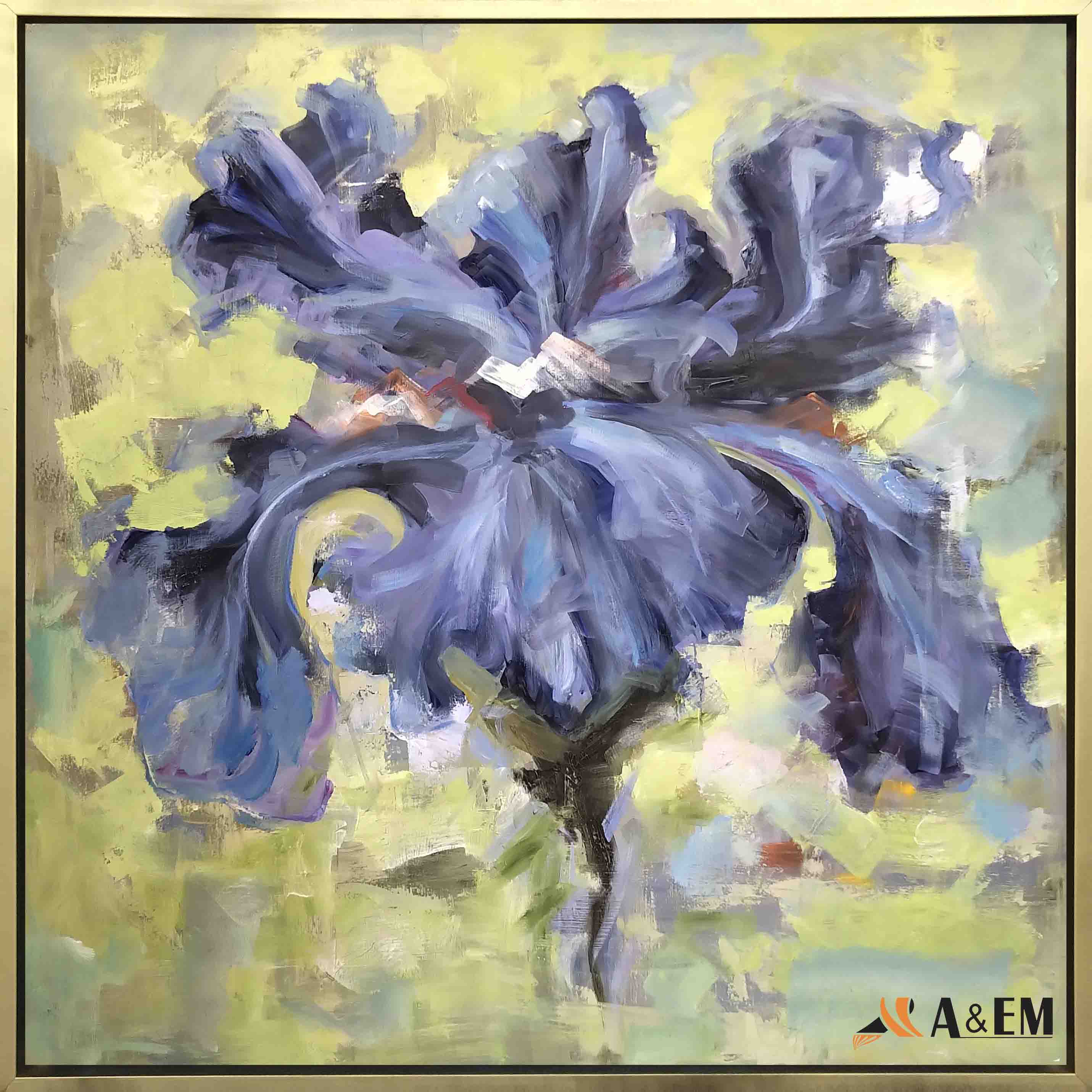 Floral oil painting
